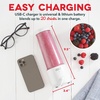 image:imageDash Portable Blender for Smoothies and Protein Shakes  Personal Mini Smoothie Maker USBC Rechargeable BPA Free Single Serve Travel Blender Cup Dishwasher Safe Parts Leak Proof 128 oz AquaWhite