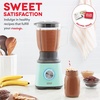 image:imageDash Quest Blender for Smoothies and Shakes  600W Kitchen Blender with 15Liter Glass Pitcher Stainless Steel Blades 3 Speeds  Pulse for Frozen Drinks and SoupsAquaAqua