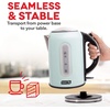 image:imageDash Rapid Kettle  17L Electric Kettle for Boiling Water 1500W Rapid Boil Auto ShutOff SoftOpen Lid CoolTouch Handle EasyView Window Hot Water Boiler for Coffee and TeaAqua