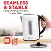 image:imageDash Rapid Kettle  17L Electric Kettle for Boiling Water 1500W Rapid Boil Auto ShutOff SoftOpen Lid CoolTouch Handle EasyView Window Hot Water Boiler for Coffee and TeaMatte White