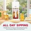 image:imageDash Summer Sippers Lemonade Maker amp Electric Citrus Juicer  Dissolves Sugar Juices Over Ice  Lemon Squeezer Machine  Make Fresh Orange amp Lemon Juice  Two 32oz Pitchers amp Infuser CylindersIced Tea  Iced Coffee