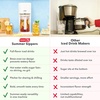 image:imageDash Summer Sippers Lemonade Maker amp Electric Citrus Juicer  Dissolves Sugar Juices Over Ice  Lemon Squeezer Machine  Make Fresh Orange amp Lemon Juice  Two 32oz Pitchers amp Infuser CylindersIced Tea  Iced Coffee