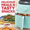 image:imageDash TastiCrisp Air Fryer  AirCrisp Technology  Compact Design with Adjustable Temperature Control  Nonstick Fry Basket amp Auto ShutOff Feature  26 Quarts  BlackAqua