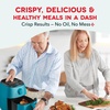 image:imageDash TastiCrisp Air Fryer  AirCrisp Technology  Compact Design with Adjustable Temperature Control  Nonstick Fry Basket amp Auto ShutOff Feature  26 Quarts  BlackTeal