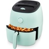 image:imageDash TastiCrisp Air Fryer  AirCrisp Technology  Compact Design with Adjustable Temperature Control  Nonstick Fry Basket amp Auto ShutOff Feature  26 Quarts  BlackAqua