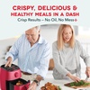 image:imageDash TastiCrisp Air Fryer  AirCrisp Technology  Compact Design with Adjustable Temperature Control  Nonstick Fry Basket amp Auto ShutOff Feature  26 Quarts  BlackRed