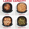 image:imageDash TastiCrisp Air Fryer  AirCrisp Technology  Compact Design with Adjustable Temperature Control  Nonstick Fry Basket amp Auto ShutOff Feature  26 Quarts  BlackAqua