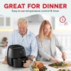 image:imageDash TastiCrisp Air Fryer  AirCrisp Technology  Compact Design with Adjustable Temperature Control  Nonstick Fry Basket amp Auto ShutOff Feature  26 Quarts  BlackBlack
