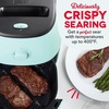 image:imageDash TastiCrisp Air Fryer  AirCrisp Technology  Compact Design with Adjustable Temperature Control  Nonstick Fry Basket amp Auto ShutOff Feature  26 Quarts  BlackAqua