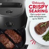 image:imageDash TastiCrisp Air Fryer  AirCrisp Technology  Compact Design with Adjustable Temperature Control  Nonstick Fry Basket amp Auto ShutOff Feature  26 Quarts  BlackBlack