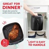 image:imageDash TastiCrisp Air Fryer  AirCrisp Technology  Compact Design with Adjustable Temperature Control  Nonstick Fry Basket amp Auto ShutOff Feature  26 Quarts  BlackBlack