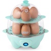 image:imageDash Deluxe Egg Cooker  Boiler Poacher amp Steamer  Includes Measuring amp Recipe Guide  Dishwasher Safe  BPA Free  Holds 12 Eggs WhiteAqua