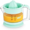image:imageDash Dual Electric Citrus Juicer Machine  Orange Juicer and Lemon Squeezer with AutoReversing Reamer Adjustable Pulp Control MessFree Spout 20 oz Juice ContainerLime Squeezer for HomeWhiteAqua