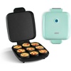 image:imageDash Family Size Egg Bite Maker  Electric Egg Bite Maker with NonStick Silicone Cups  SpaceSaving Design amp Quick Cleanup  Make Sandwiches Healthy Snacks amp Desserts  9 Servings AquaAqua
