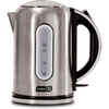 image:imageDash Rapid Kettle  17L Electric Kettle for Boiling Water 1500W Rapid Boil Auto ShutOff SoftOpen Lid CoolTouch Handle EasyView Window Hot Water Boiler for Coffee and TeaStainless