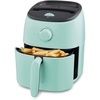 image:imageDash TastiCrisp Air Fryer  AirCrisp Technology  Compact Design with Adjustable Temperature Control  Nonstick Fry Basket amp Auto ShutOff Feature  26 Quarts  BlackAqua