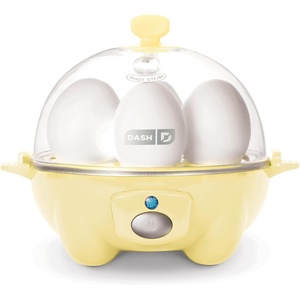 image:imageDASH Rapid Egg Cooker 7 Egg Capacity Electric Egg Cooker for Hard Boiled Eggs Poached Eggs Scrambled Eggs or OmeletsYellow
