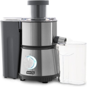 image:imageDash Centrifugal Juicer Machine 350W 2Speed Electric Juice Extractor for Fruits and Vegetables Easy to Clean Compact Juicing Machine with 2Inch Feed Chute BPA Free  Cool GrayCool Grey