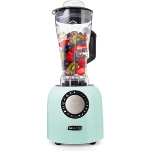 image:imageDash Chef Series Deluxe Digital Blender  1400W Professional High Speed Blender for Smoothies Soups amp Frozen Drinks 64 oz BPAFree Tritan Pitcher 8 Presets Stainless Steel Blades USB Port  RedAqua