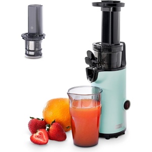 image:imageDash Deluxe Compact Cold Press Juicer  Slow Masticating Juicer Machine for Fruits and Vegetables with Frozen Attachment  Easy to Clean Juice Press for Home Countertops  AquaAqua