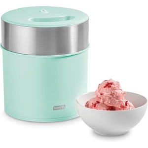 image:imageDash Deluxe Gelato amp Ice Cream Maker  HomeMade Dessert Maker with OneTouch Churning  SpaceSaving Design amp Easy to Clean  2 Quarts AquaAqua