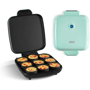 image:imageDash Family Size Egg Bite Maker  Electric Egg Bite Maker with NonStick Silicone Cups  SpaceSaving Design amp Quick Cleanup  Make Sandwiches Healthy Snacks amp Desserts  9 Servings AquaAqua