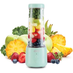image:imageDash Portable Blender for Smoothies and Protein Shakes  Personal Mini Smoothie Maker USBC Rechargeable BPA Free Single Serve Travel Blender Cup Dishwasher Safe Parts Leak Proof 128 oz AquaAqua