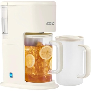 image:imageDash Summer Sippers Lemonade Maker amp Electric Citrus Juicer  Dissolves Sugar Juices Over Ice  Lemon Squeezer Machine  Make Fresh Orange amp Lemon Juice  Two 32oz Pitchers amp Infuser CylindersIced Tea  Iced Coffee