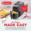 image:imageDASH Flip amp Fry 2in1 Grill  Air Fryer 3 QTForged Iron