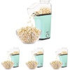 image:imageDASH Fresh Pop Popcorn Maker  OilFree Air Popcorn Popper  With Measuring Cup amp Recipe Guide  Perfect for Movie Nights  16 Cups RedAqua
