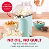 image:imageDASH Fresh Pop Popcorn Maker  OilFree Air Popcorn Popper  With Measuring Cup amp Recipe Guide  Perfect for Movie Nights  16 Cups RedAqua