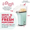 image:imageDASH Fresh Pop Popcorn Maker  OilFree Air Popcorn Popper  With Measuring Cup amp Recipe Guide  Perfect for Movie Nights  16 Cups RedAqua