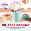image:imageDASH Fresh Pop Popcorn Maker  OilFree Air Popcorn Popper  With Measuring Cup amp Recipe Guide  Perfect for Movie Nights  16 Cups RedAqua