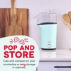 image:imageDASH Fresh Pop Popcorn Maker  OilFree Air Popcorn Popper  With Measuring Cup amp Recipe Guide  Perfect for Movie Nights  16 Cups RedAqua