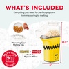 image:imageDASH Fresh Pop Popcorn Maker  OilFree Air Popcorn Popper  With Measuring Cup amp Recipe Guide  Perfect for Movie Nights  16 Cups RedPeanuts Yellow  Black