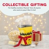 image:imageDASH Fresh Pop Popcorn Maker  OilFree Air Popcorn Popper  With Measuring Cup amp Recipe Guide  Perfect for Movie Nights  16 Cups RedPeanuts Yellow  Black