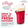 image:imageDASH Fresh Pop Popcorn Maker  OilFree Air Popcorn Popper  With Measuring Cup amp Recipe Guide  Perfect for Movie Nights  16 Cups RedRed