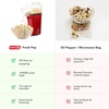 image:imageDASH Fresh Pop Popcorn Maker  OilFree Air Popcorn Popper  With Measuring Cup amp Recipe Guide  Perfect for Movie Nights  16 Cups RedRed