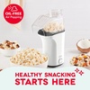 image:imageDASH Fresh Pop Popcorn Maker  OilFree Air Popcorn Popper  With Measuring Cup amp Recipe Guide  Perfect for Movie Nights  16 Cups RedWhite