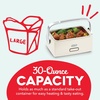 image:imageDASH Peanuts x Hot2Go Portable Food WarmerCream
