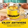 image:imageDASH Peanuts x Hot2Go Portable Food WarmerYellow