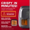 image:imageDash 26QT Infrared Digital Small Air Fryer  Compact Air Fryer with Safe Ceramic Nonstick Viewing Window 2 Custom Presets amp Auto Shake Reminder  Dishwasher Safe Parts6qt Digital