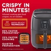 image:imageDash 26QT Infrared Digital Small Air Fryer  Compact Air Fryer with Safe Ceramic Nonstick Viewing Window 2 Custom Presets amp Auto Shake Reminder  Dishwasher Safe Parts26qt Digital