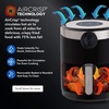 image:imageDash AirCrisp Pro Digital Air Fryer  Adjustable Temperature Control  Auto ShutOff Feature amp Multiple Presets  Removable Crisper Basket  6 Quarts  SilverAqua