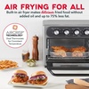 image:imageDash Chef Series 7 in 1 Convection Toaster Oven Cooker Rotisserie  Electric Air Fryer with Nonstick Fry Basket Baking Pan amp Rack Skewers Drip Tray amp Recipe Book 23L GraphiteGraphite