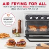 image:imageDash Chef Series 7 in 1 Convection Toaster Oven Cooker Rotisserie  Electric Air Fryer with Nonstick Fry Basket Baking Pan amp Rack Skewers Drip Tray amp Recipe Book 23L GraphiteStainless Steel