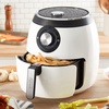 image:imageDash Deluxe Air Fryer  Adjustable Temperature Control amp Auto ShutOff Feature  AirCrisp Technology  Spacious Nonstick Basket  1700 Watt  6 Quarts  RedWhite