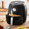 image:imageDash Deluxe Air Fryer  Adjustable Temperature Control amp Auto ShutOff Feature  AirCrisp Technology  Spacious Nonstick Basket  1700 Watt  6 Quarts  RedBlack