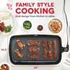 image:imageDash Deluxe Everyday Griddle  Electric Griddle with Removable Plate  Nonstick EasyClean Surface amp AntiSlip Base  Recipe Book Included  BlackAqua
