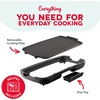 image:imageDash Deluxe Everyday Griddle  Electric Griddle with Removable Plate  Nonstick EasyClean Surface amp AntiSlip Base  Recipe Book Included  BlackBlack